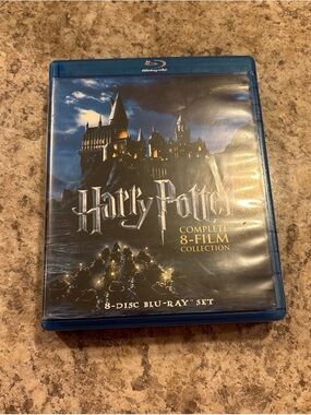 Harry Potter Complete 8-Film Blu-ray Set - Blue/Black